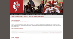 Desktop Screenshot of centralcatholicband.com